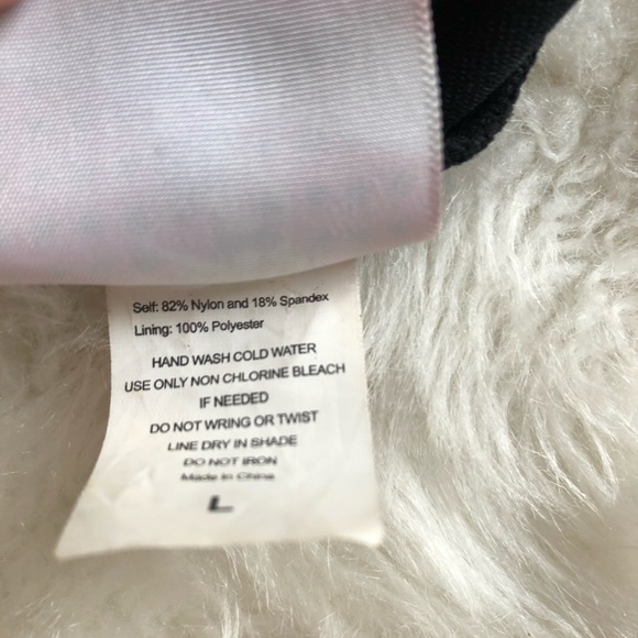 TRUNKETTES Purple Floral and Black Halter Swimsuit - Picture 6 of 13